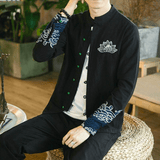 veste-chinoise-homme-lotus