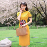 robe-chinoise-fleurs-brodees