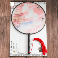 eventail-chinois-rond-temple
