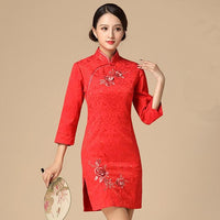 robe-chinoise-manches-longues