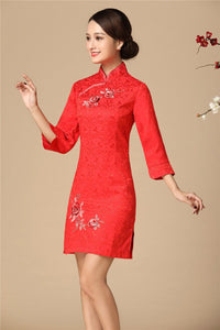 robe-chinoise-manches-longues