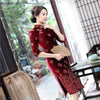 robe-chinoise-velours-fleurs