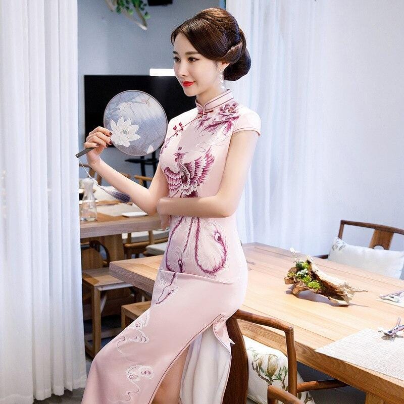 robe-chinoise-phenix-scintillant