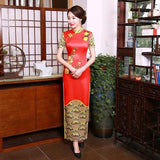 robe-chinoise-fleurs-jaunes