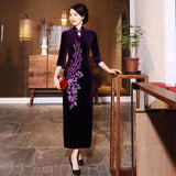 robe-chinoise-longue-velours
