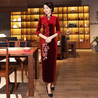 robe-chinoise-longue-velours