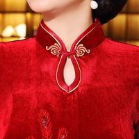 robe-chinoise-longue-velours