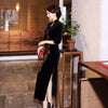 robe-chinoise-longue-velours