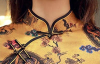 robe-chinoise-antique-manches-courtes
