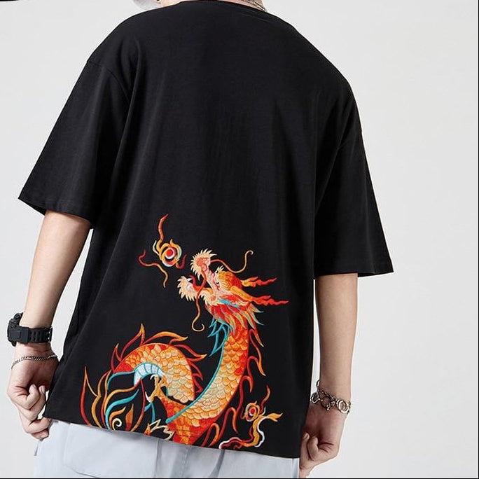 t-shirt-chinois-totem-du-dragon