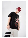 t-shirt-chinois-fleur-de-lotus