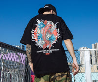 t-shirt-chinois-carpes-koi