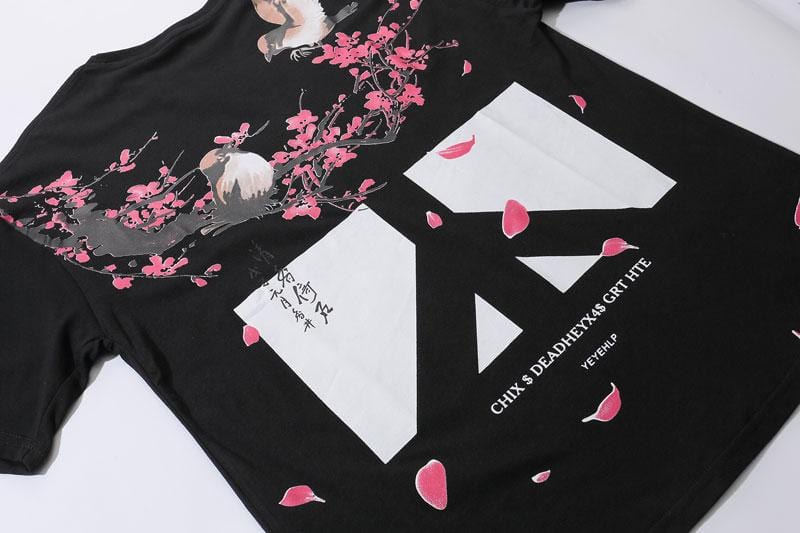 t-shirt-chinois-oiseaux