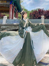 hanfu-vert-et-blanc