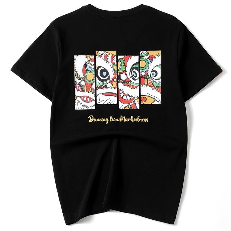t-shirt-chinois-danse-du-lion