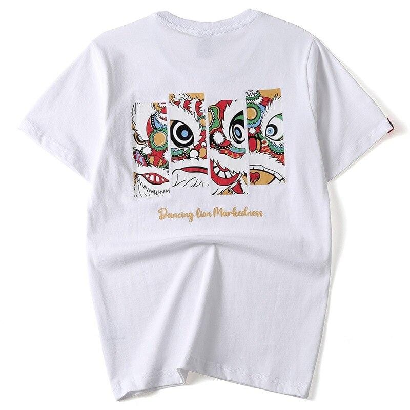 t-shirt-chinois-danse-du-lion