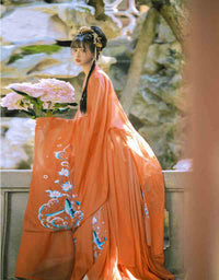 hanfu-orange