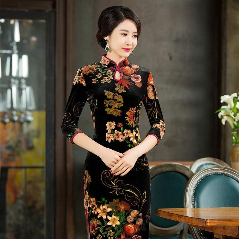 robe-chinoise-retro
