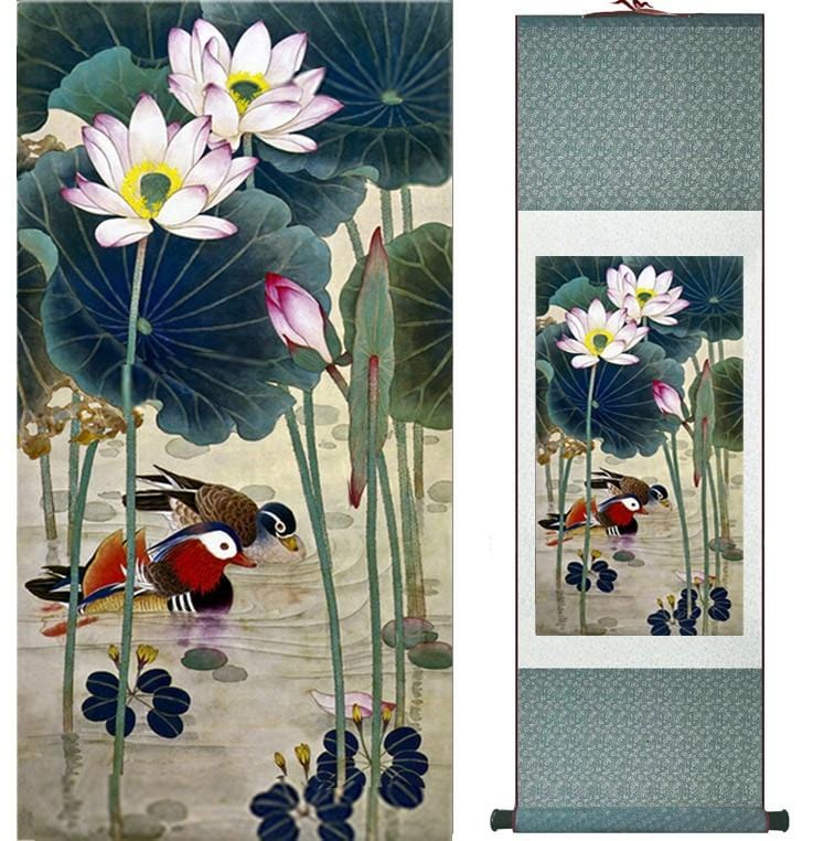 tableau-chinois-canard-mandarin