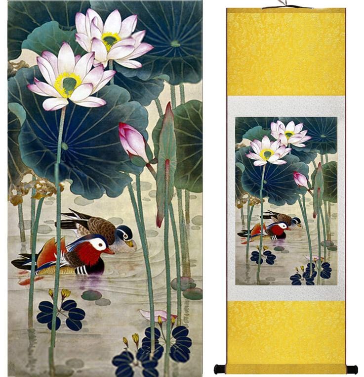 tableau-chinois-canard-mandarin