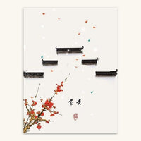 tableau-chinois-temple-minimaliste