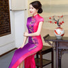 robe-chinoise-violette-rose