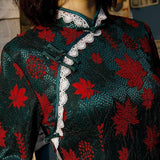 robe-chinoise-feuilles