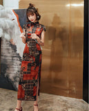 robe-chinoise-quadrillee