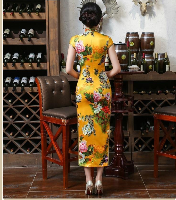 robe-chinoise-jaune