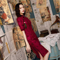 robe-chinoise-bordeaux