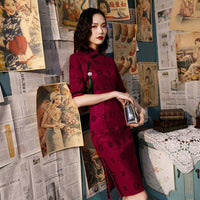 robe-chinoise-bordeaux