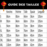 robe-chinoise-jaune-moutarde