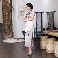 robe-chinoise-longue-blanche