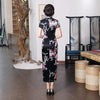 robe-chinoise-longue-noire