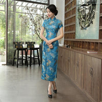 robe-chinoise-motifs-vegetaux