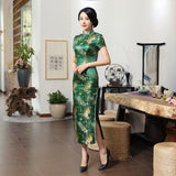 robe-chinoise-motifs-vegetaux