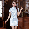 robe-chinoise-courte-bleu