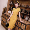 robe-chinoise-jaune-moutarde