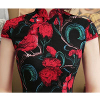 robe-chinoise-roses