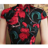 robe-chinoise-roses