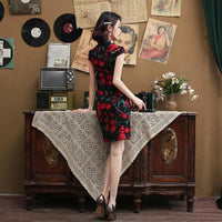 robe-chinoise-roses