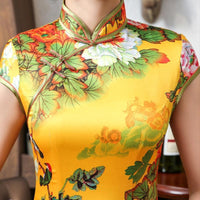 robe-chinoise-jaune