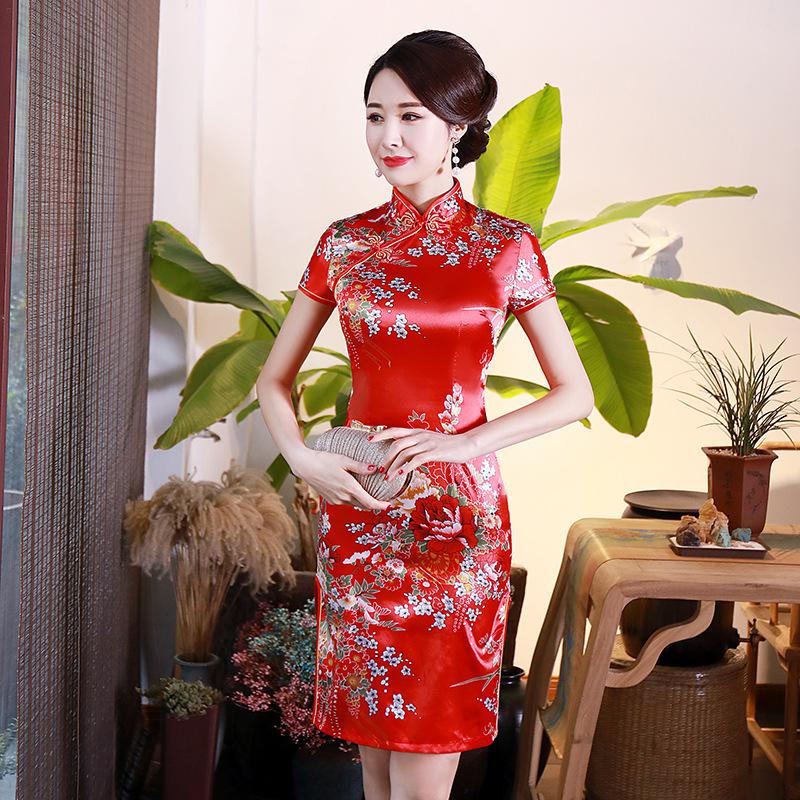 robe-chinoise-manche-courte