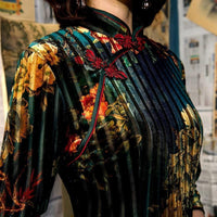 Robe Chinoise Plissée