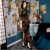 Robe Chinoise Plissée