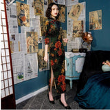 Robe Chinoise Plissée