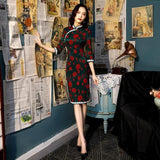 robe-chinoise-feuilles