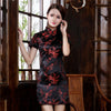 robe-chinoise-noire-rouge