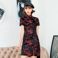 robe-chinoise-noire-rouge
