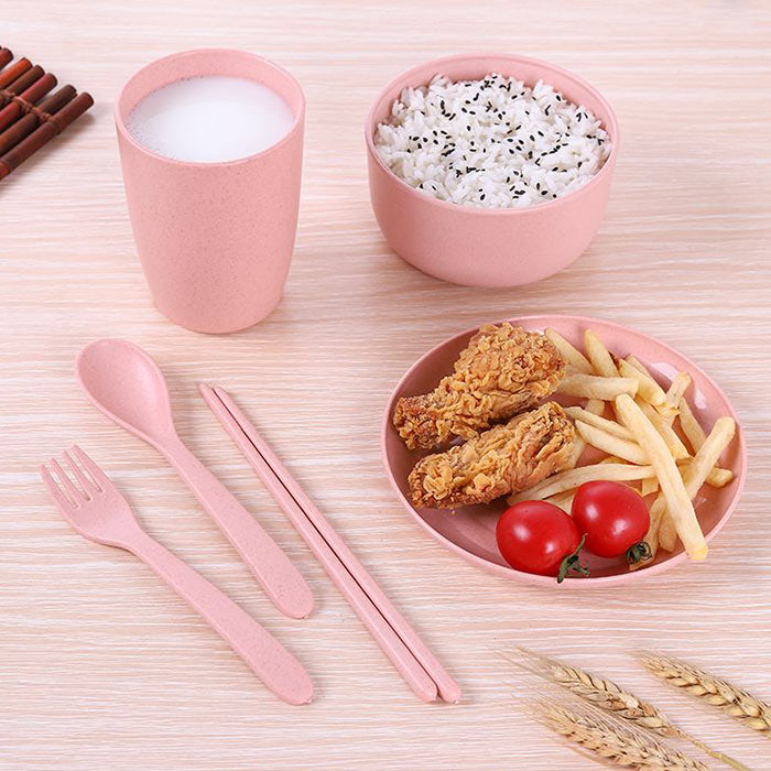 Bol De Riz Chinois Service De Table Rose